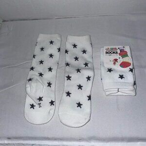 Star Print Newborn Socks Knee High Stars All over Print Casual High Boot Socks